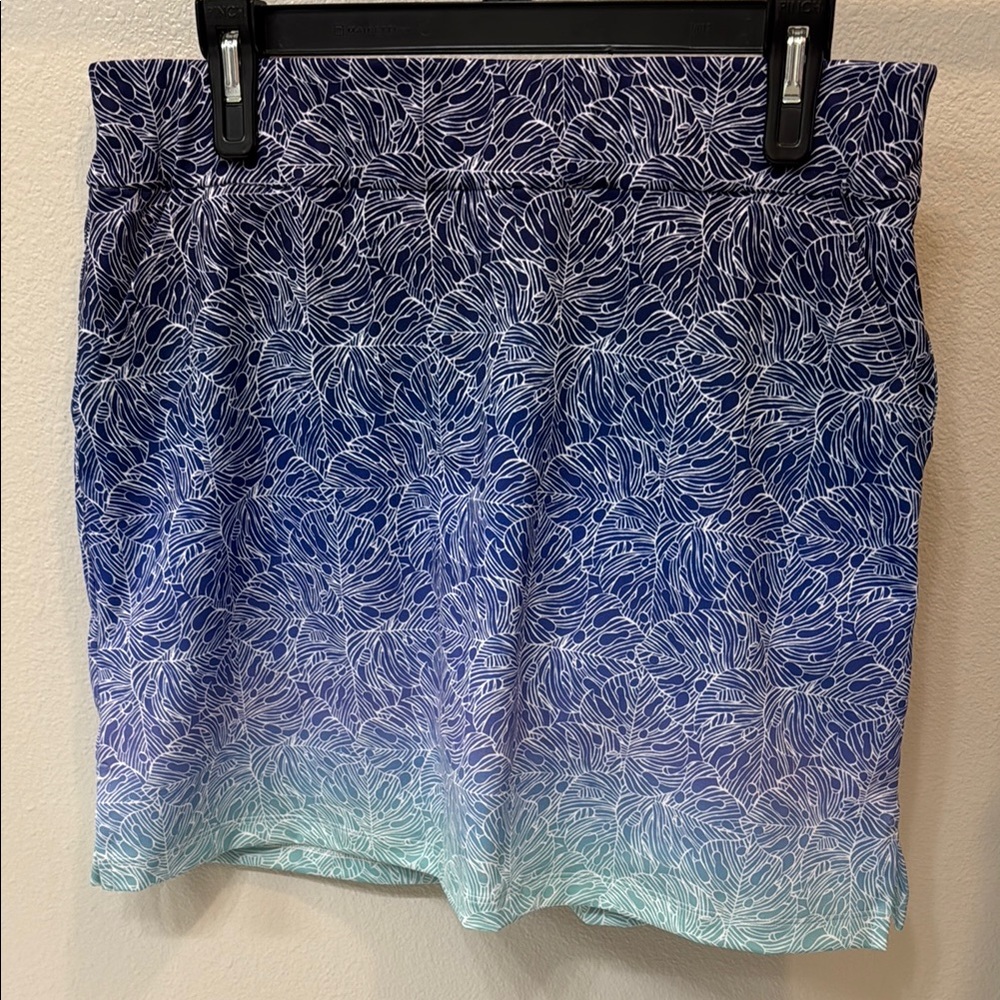 NWT Vineyard Vines Womens Performance Knit Skort Hombre Printed Size Medium